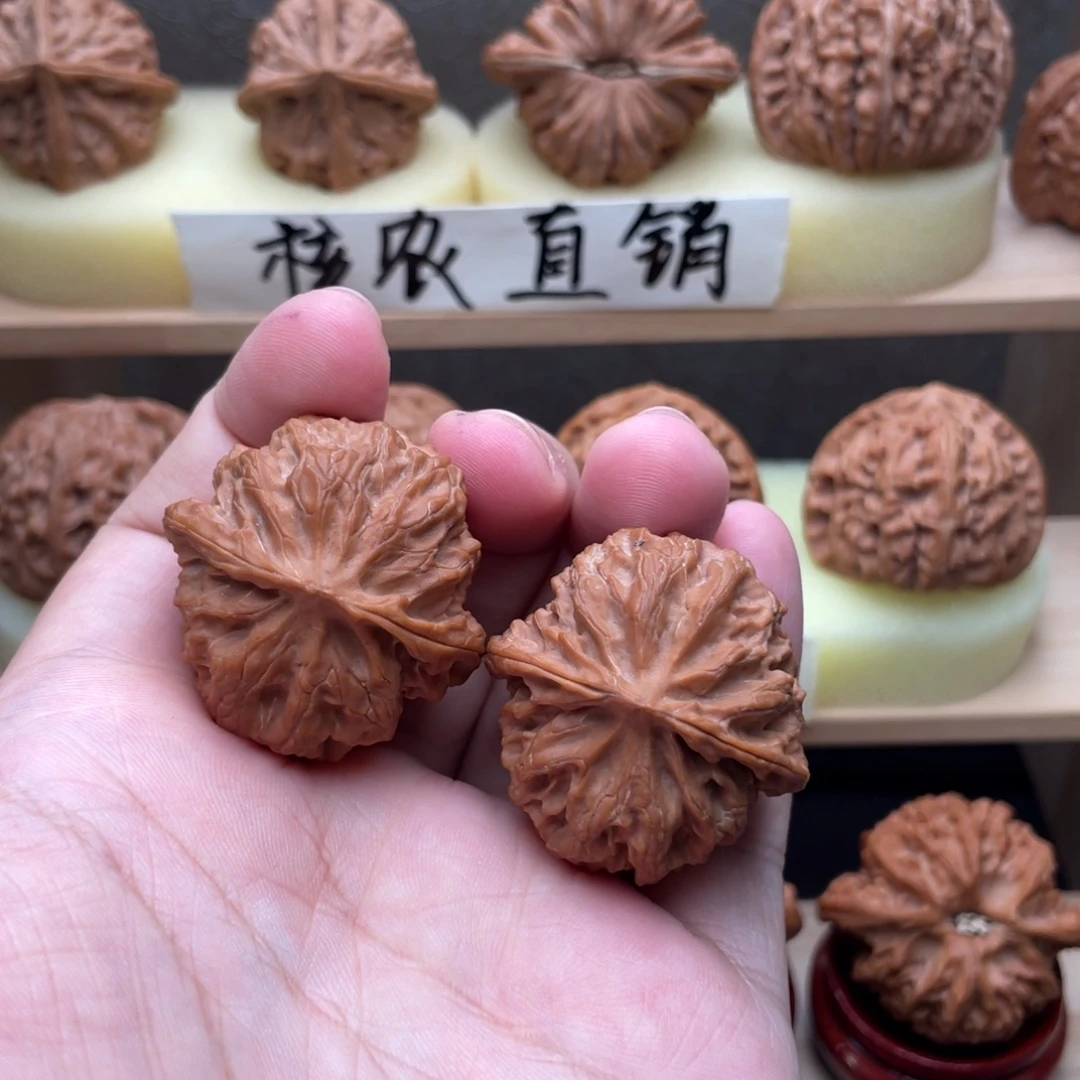 文玩核桃吊坠苹果圆36➕交友价