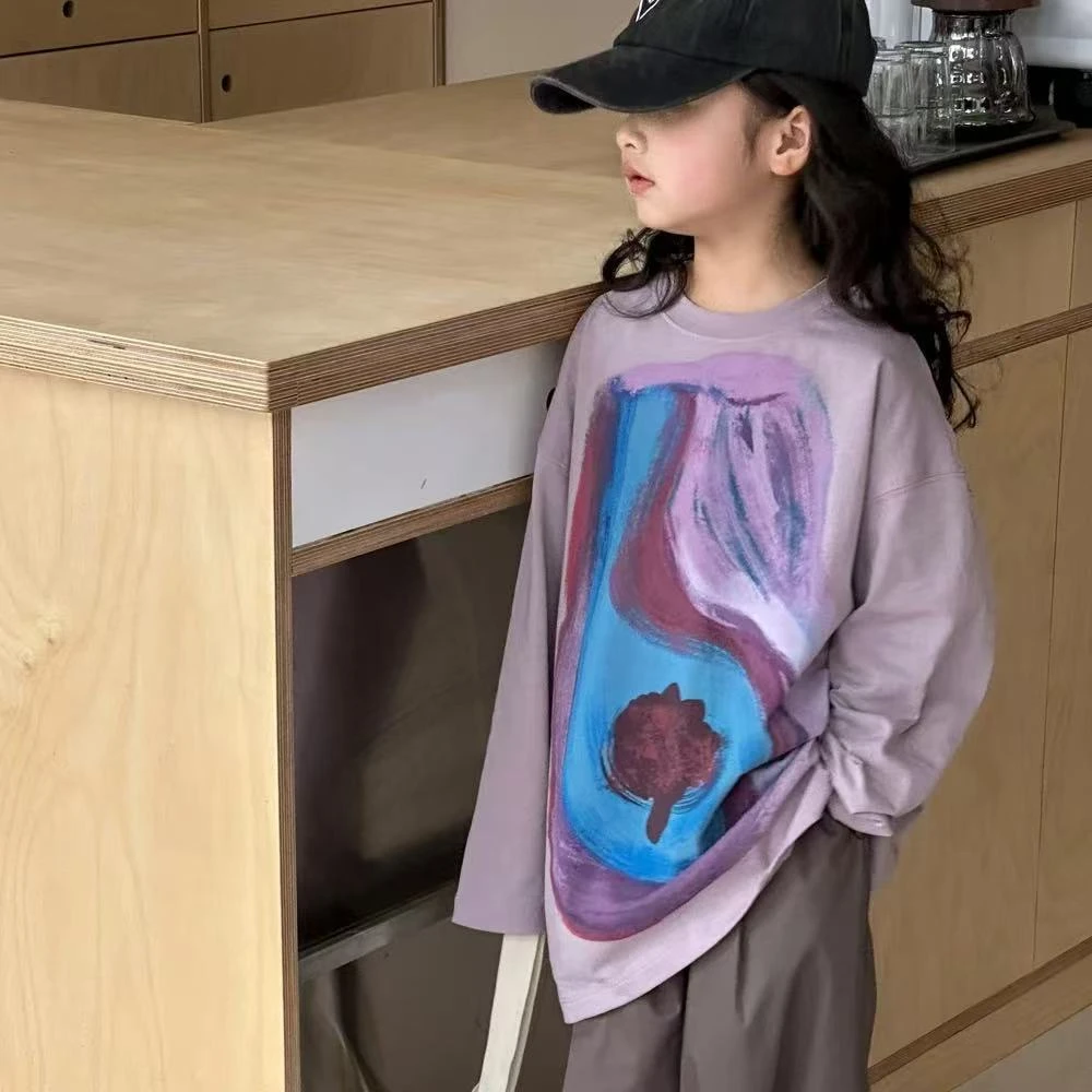 80-120春秋小童不加绒韩版中大童卫衣休闲宝宝秋季上衣宽松儿童