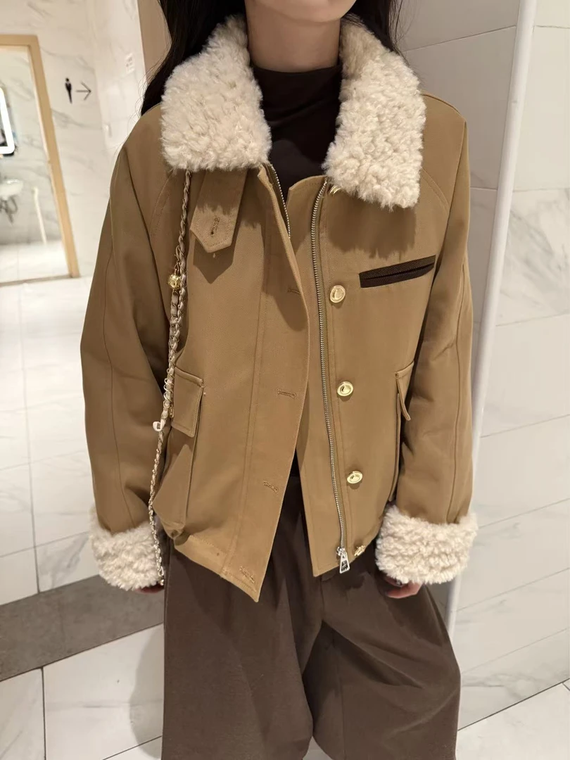 25105#冬季时尚加厚休闲外套