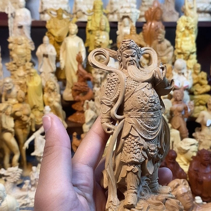 黄杨木黄杨木瑕疵关公