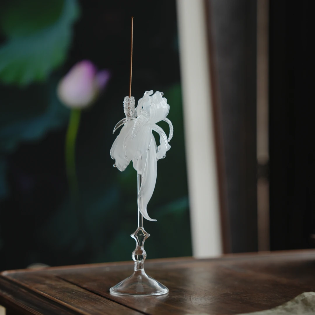 小喜宅《清凉寨》 白琉璃 万花台 香插