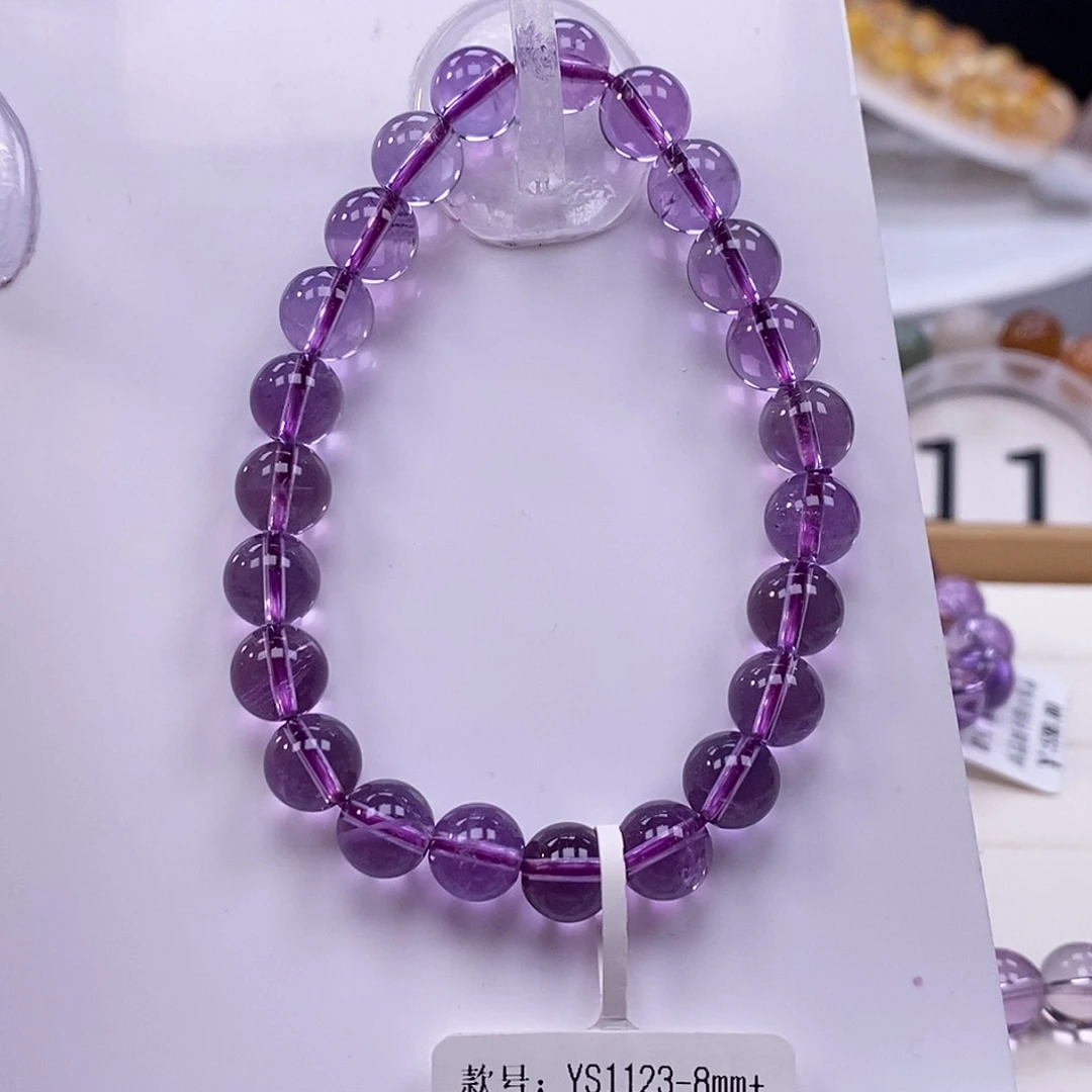 未镶嵌手链水晶巴西紫水晶