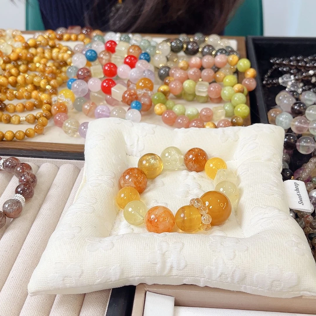 未镶嵌手链水晶金