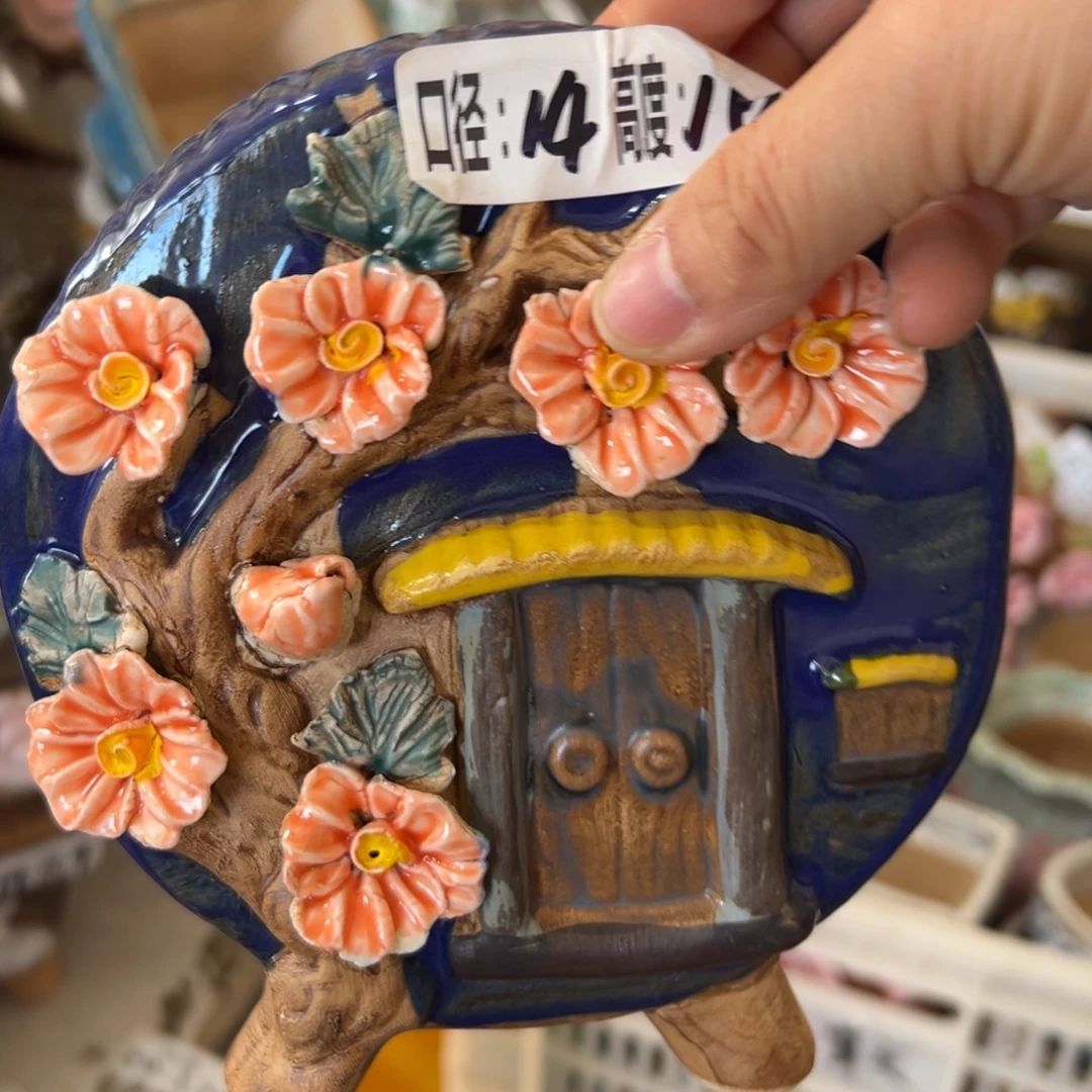 多肉花盆拍满20包邮，退款拉黑