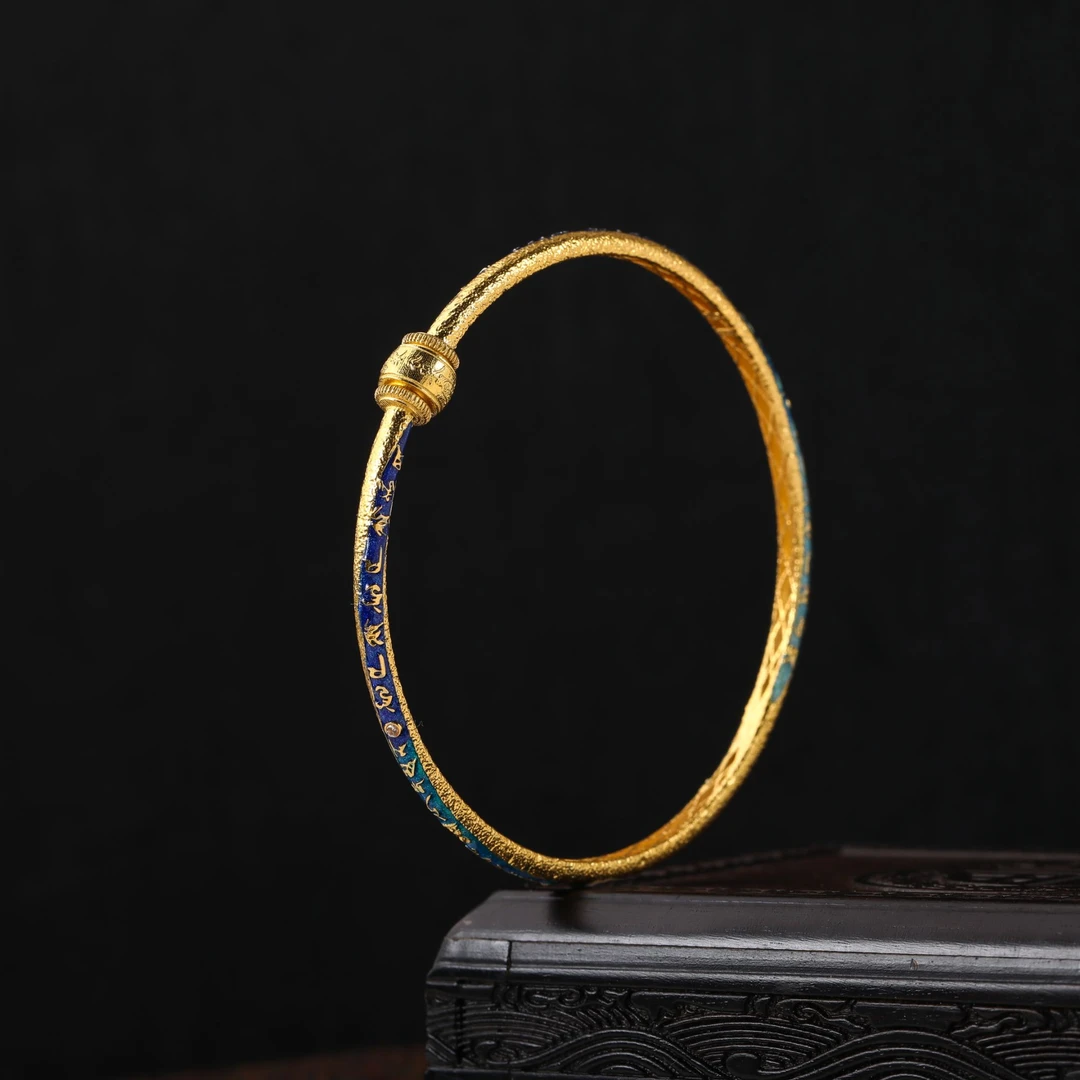 药师18K金手镯S34157-1