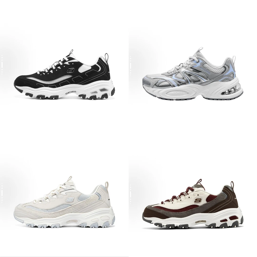 Skechers/斯凯奇 多色 休闲鞋跑步鞋 男女同款一号链接
