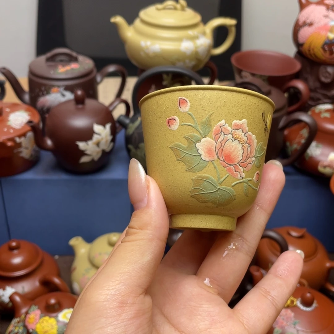 茶杯紫砂紫砂主人杯70cc