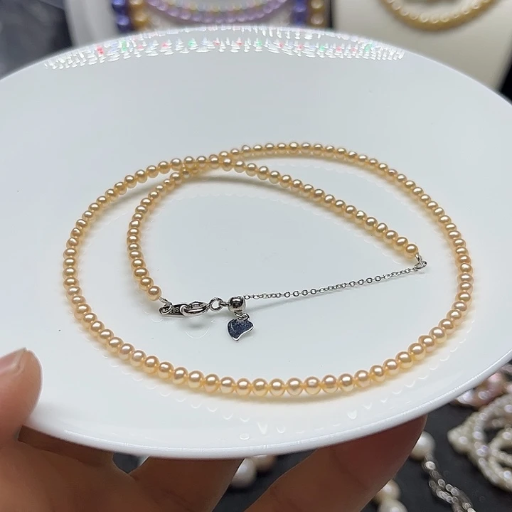 颈饰未镶嵌淡水珍珠