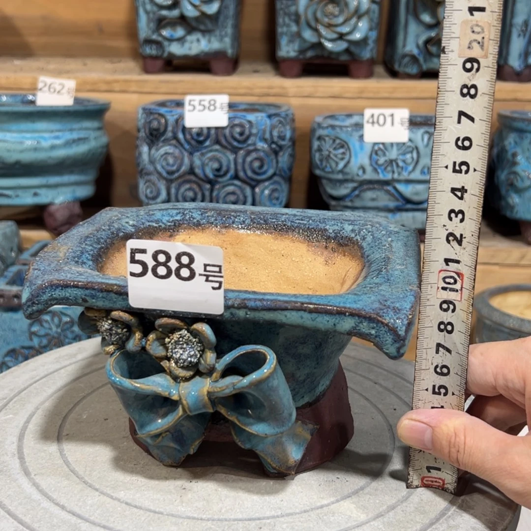 尚雅陶坊多肉花盆，内口14×13