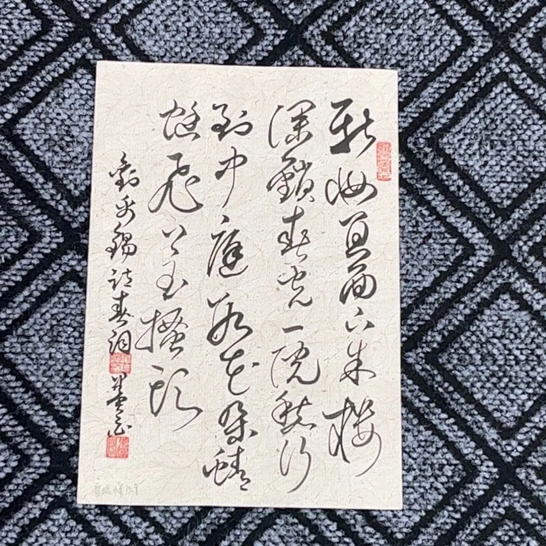 国画夏晓峰老师小精品书法琪