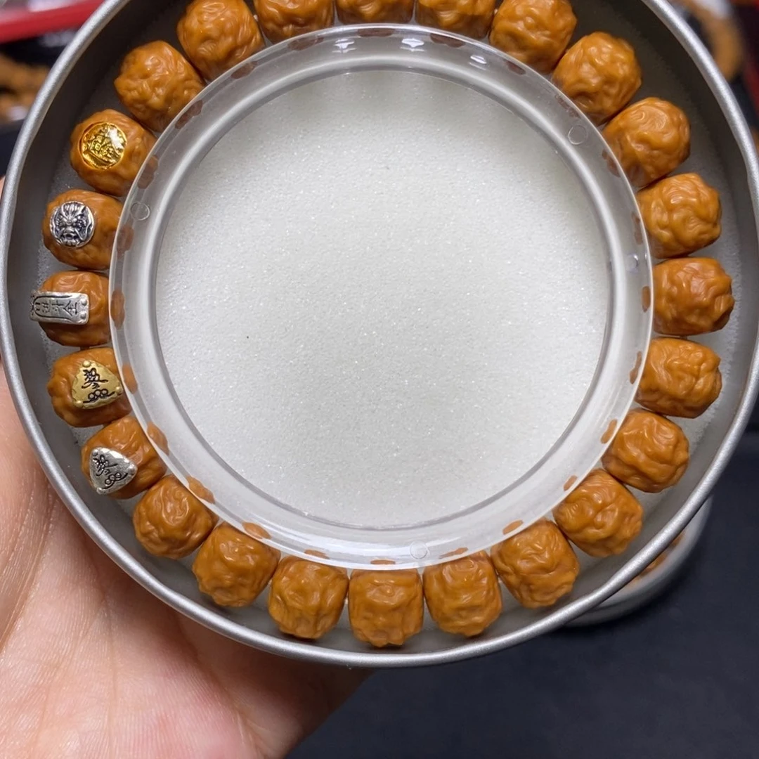 猴头核桃手串全品五标龙蛇尺寸10+单号77