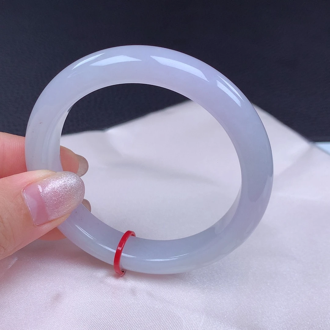 翡翠手镯未镶嵌55圈口432304