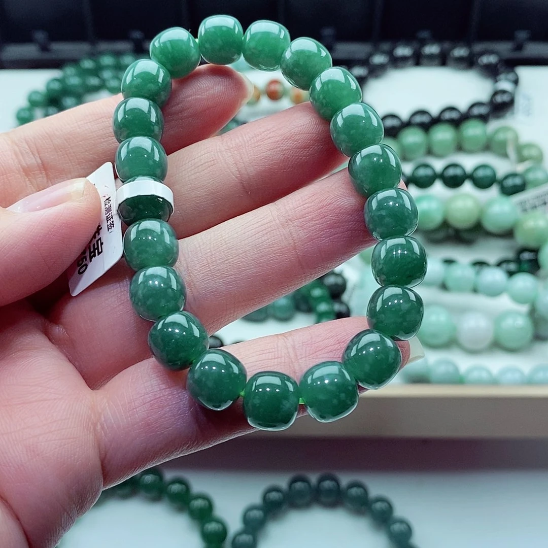 翡翠未镶嵌毛衣链