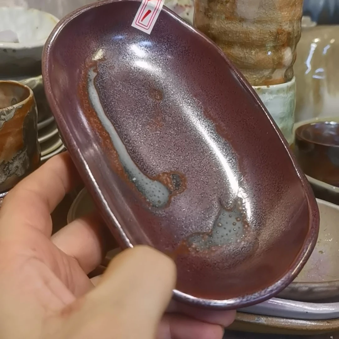 琉***児摆件手工高温原矿窑变特价福利