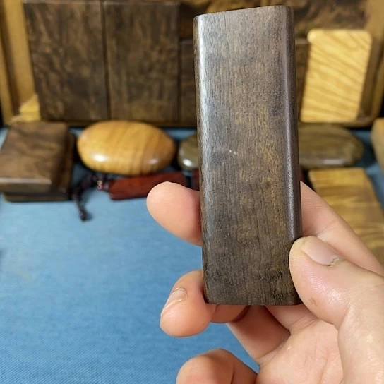 【闪购商品】山*金丝楠阴沉木手把件