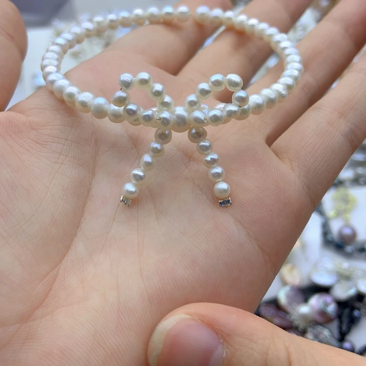 淡水珍珠未镶嵌颈饰