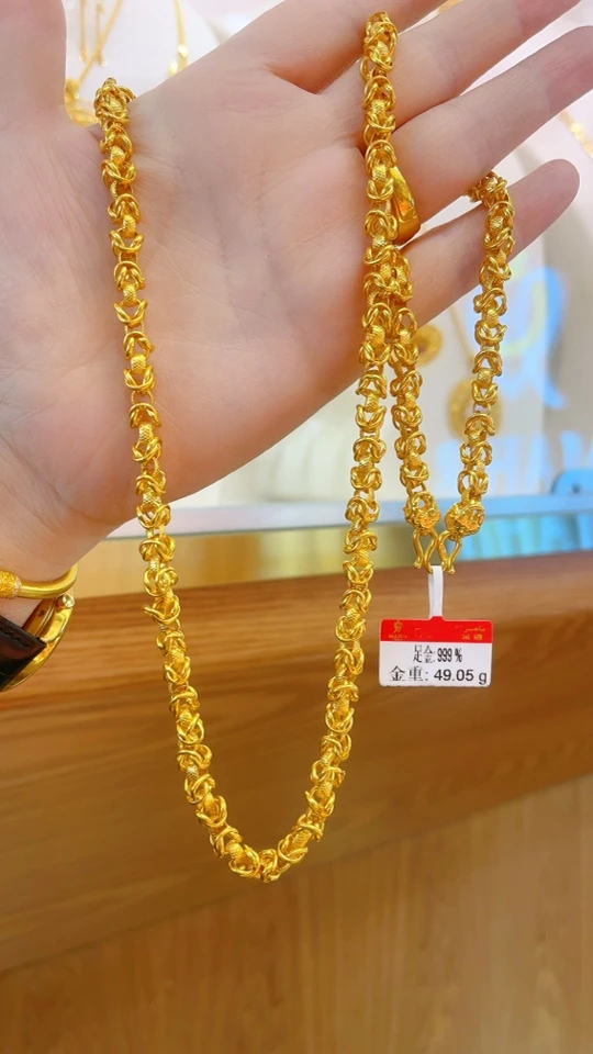 足金项链49.05克（740/克）68cm 长