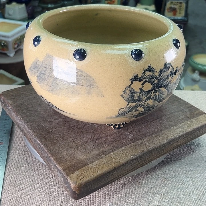 泳坤堂石湾盆陶瓷