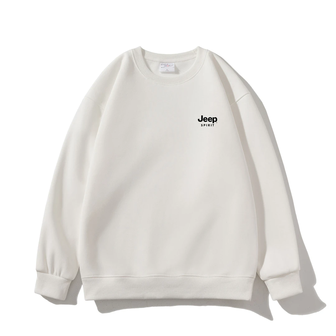 秋冬爆款无帽圆领宽松舒适百搭上衣休闲长袖卫衣