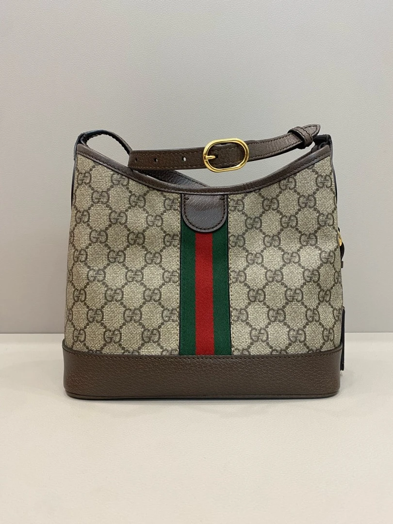 95新 GUCCI/古驰 Ophidia hobo水桶包 腋下包小号 M4068
