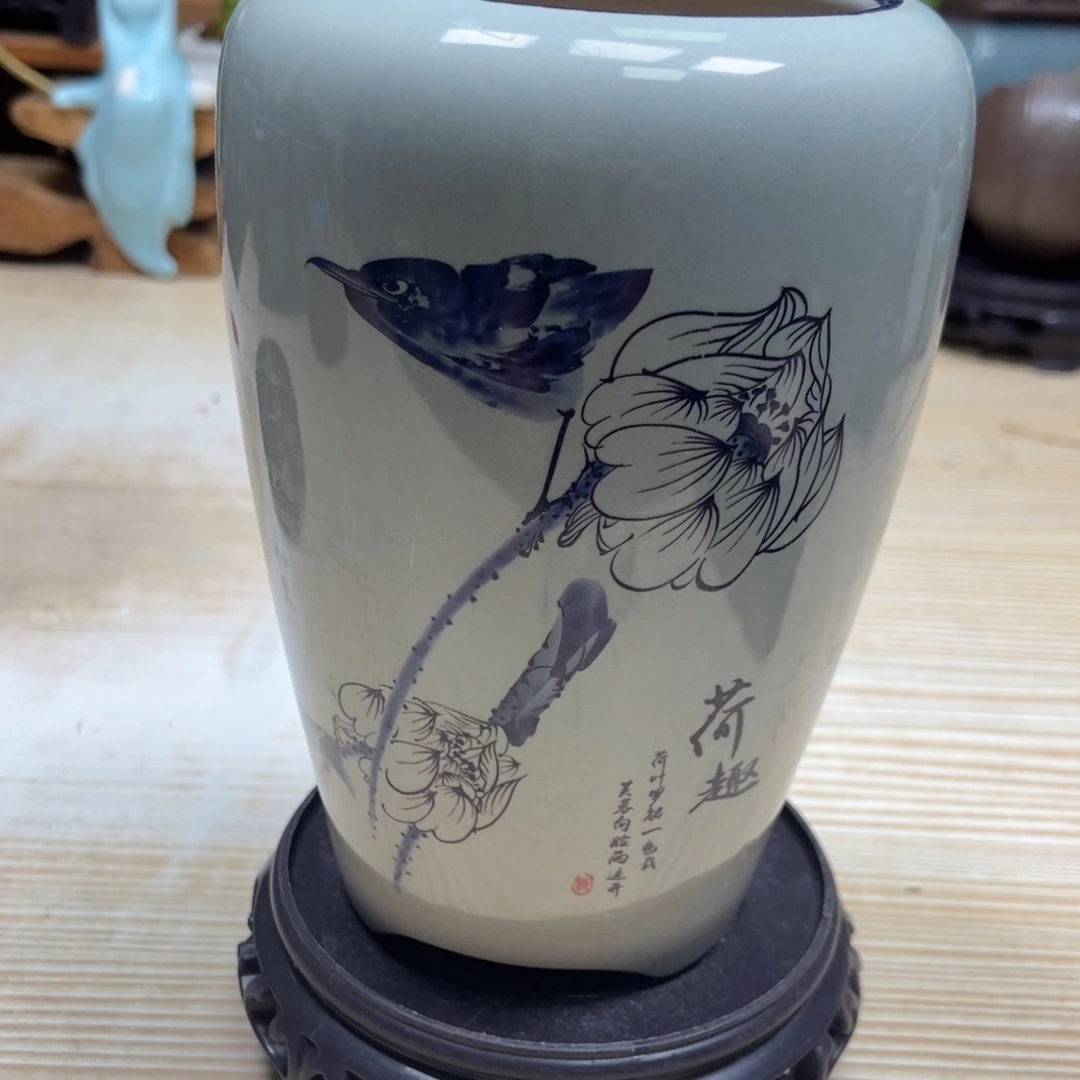 瓷片陶瓷花盆陶瓷艺术