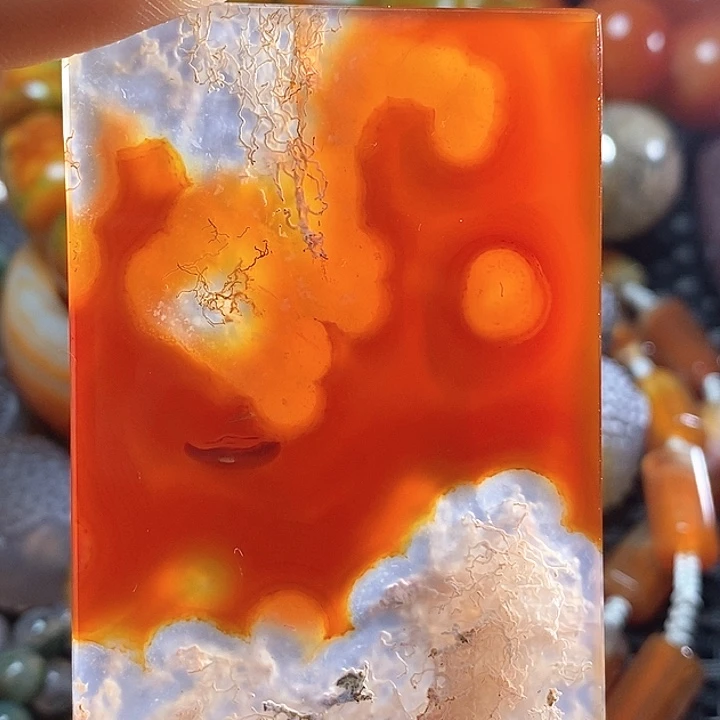 玛瑙/玉髓未镶嵌颈饰