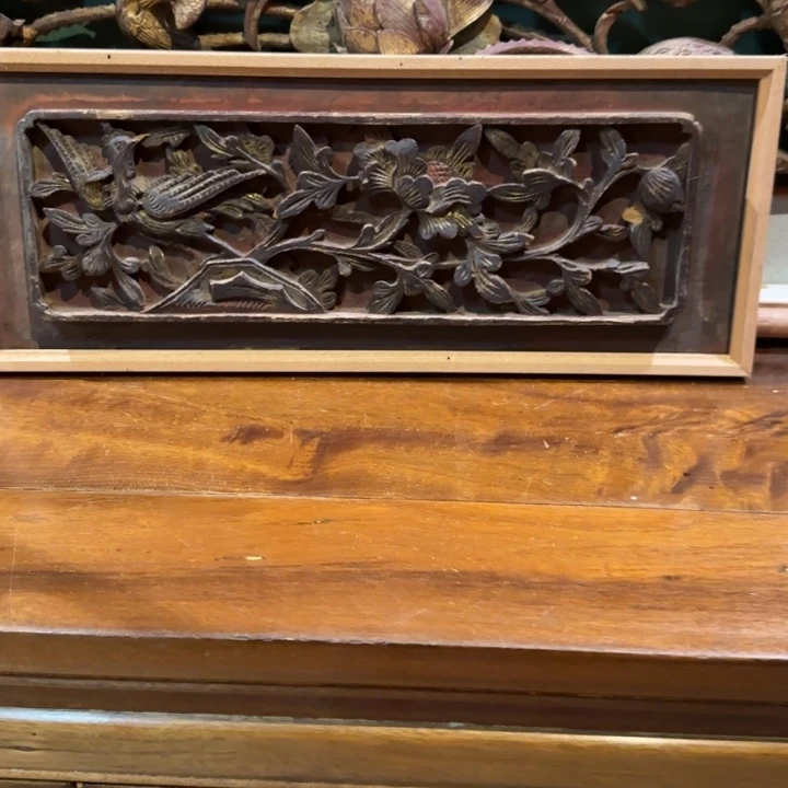 乌***王香樟木老木雕123556