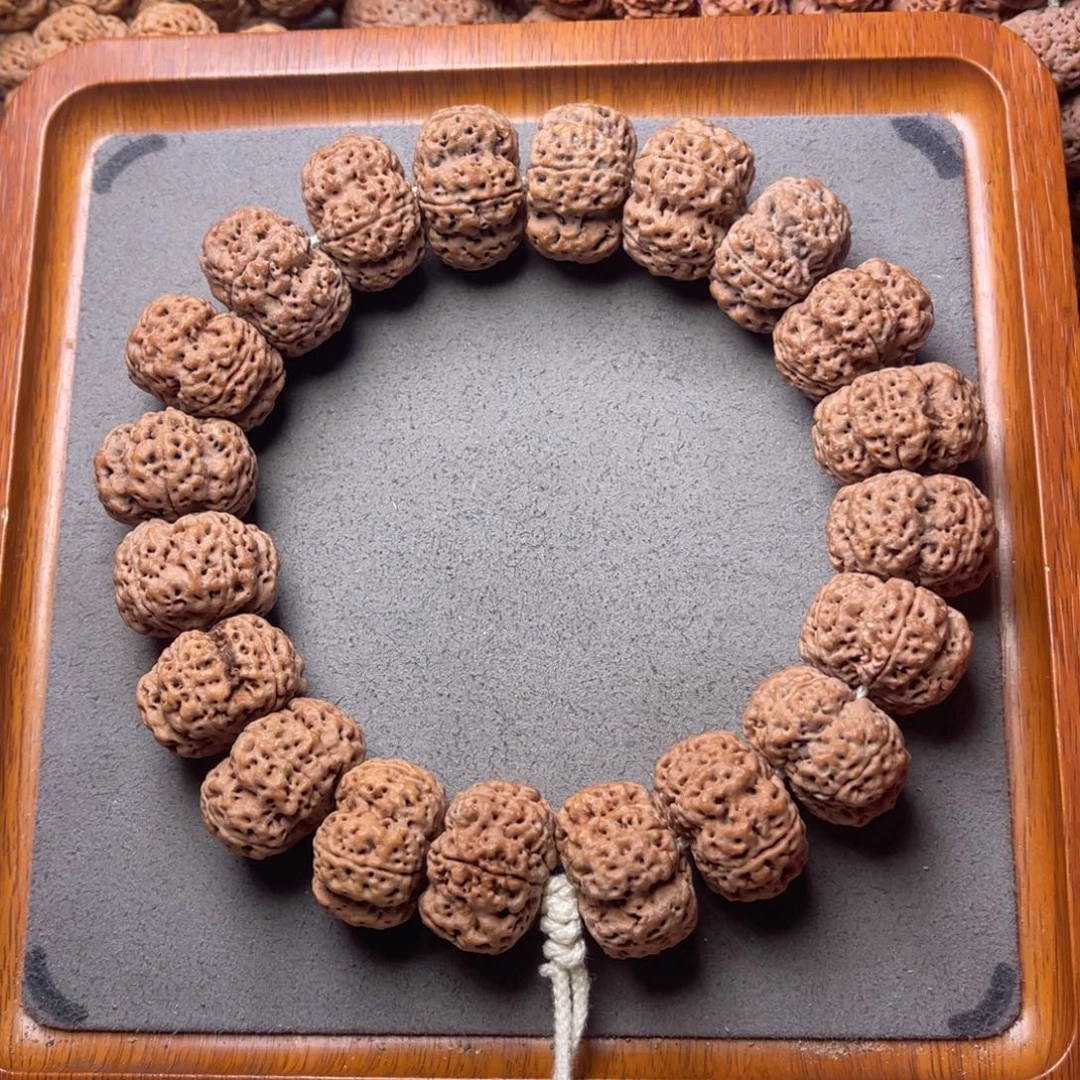 无***相菩提籽类24号金刚菩提梁王夹板手持25.5/26