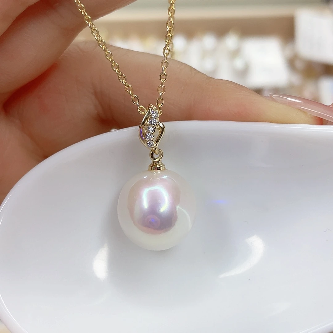 淡水珍珠未镶嵌吊坠(赠链)