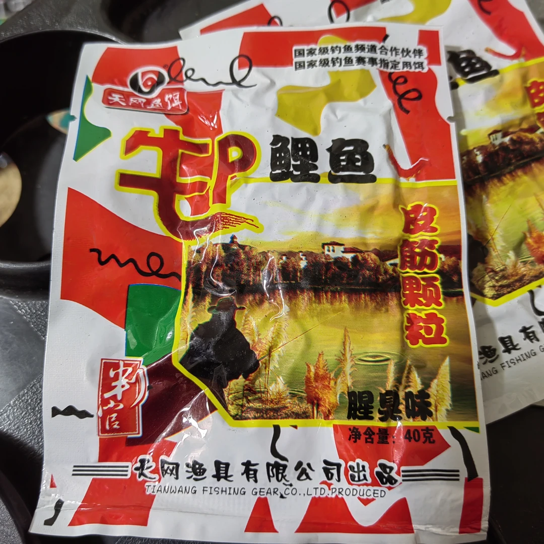 天网牛p 鲤鱼皮筋颗粒 40克3包