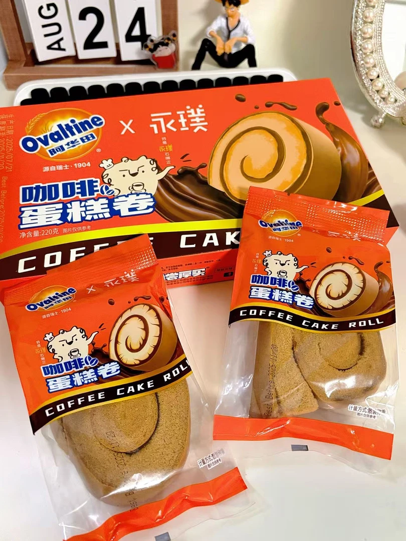 【107】阿华田x永璞 咖啡蛋糕卷 2盒11月20日