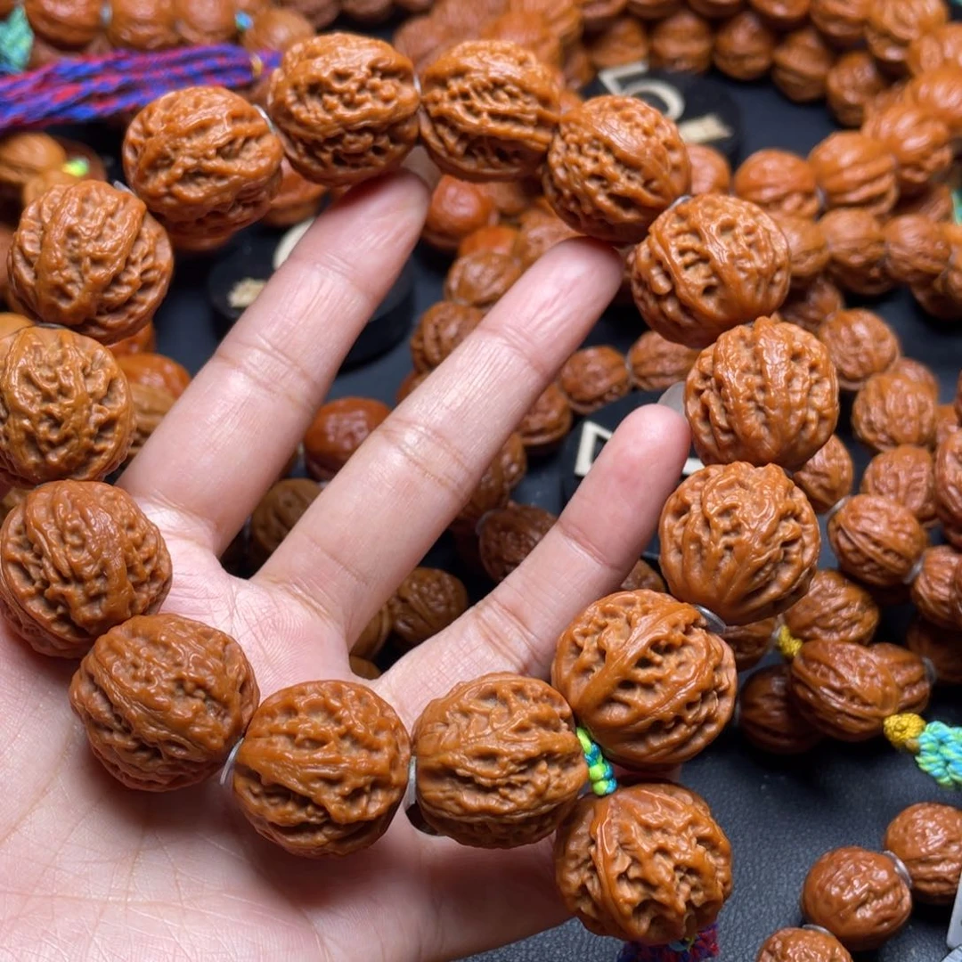 文玩核桃手串川珊瑚111