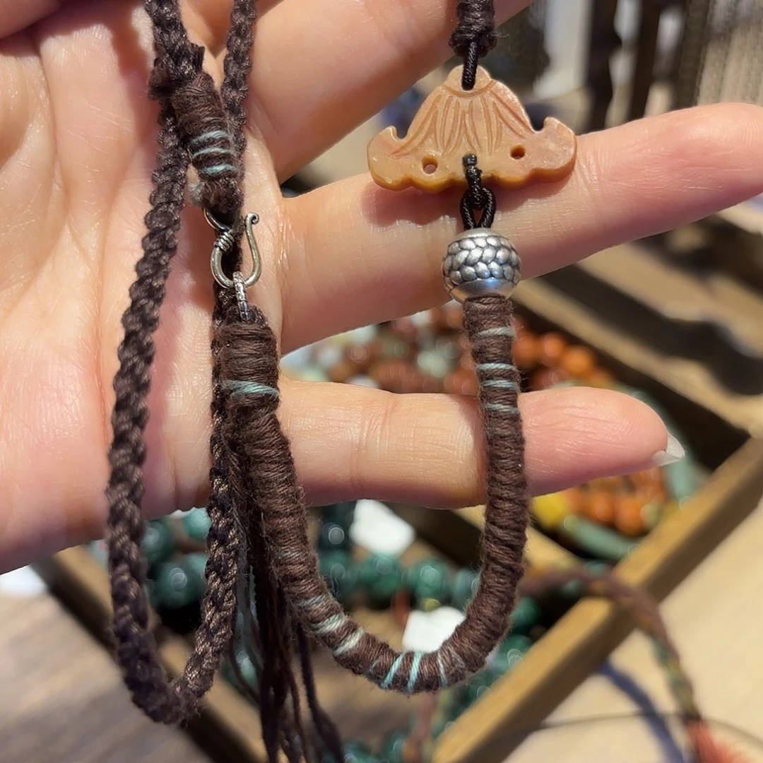 翡翠未镶嵌颈饰原创