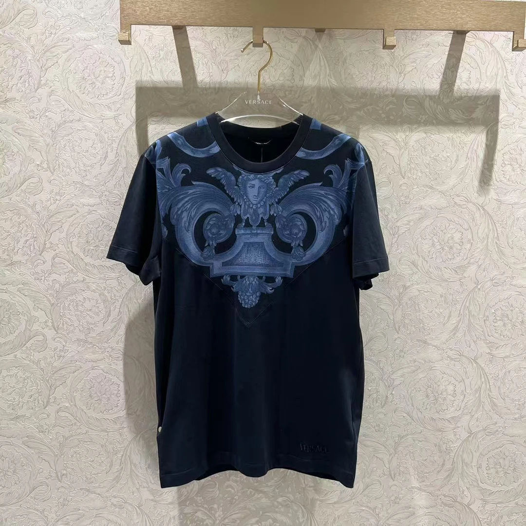 未使用 VERSACE/范思哲 范思哲男士短袖T恤圆领上衣
