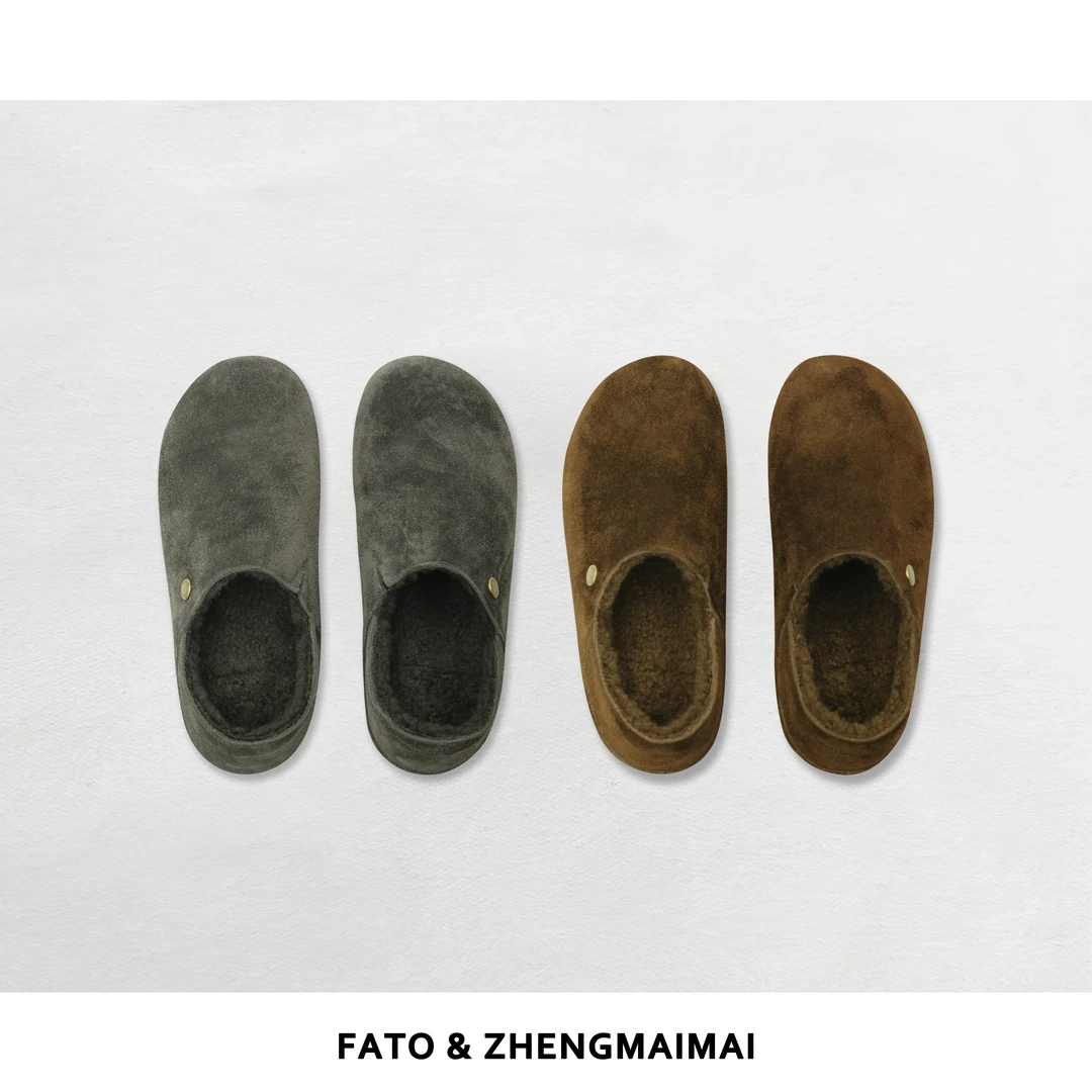 郑买买 绒绒勃肯 秋冬新款休闲百搭加绒洋气勃肯鞋 JL51120XZ