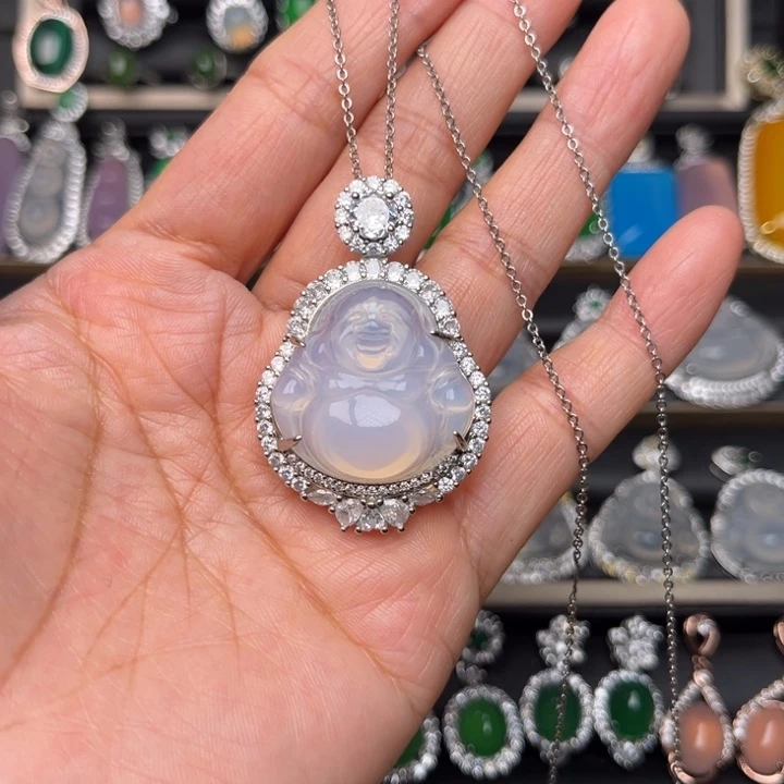 玛瑙/玉髓合金颈饰