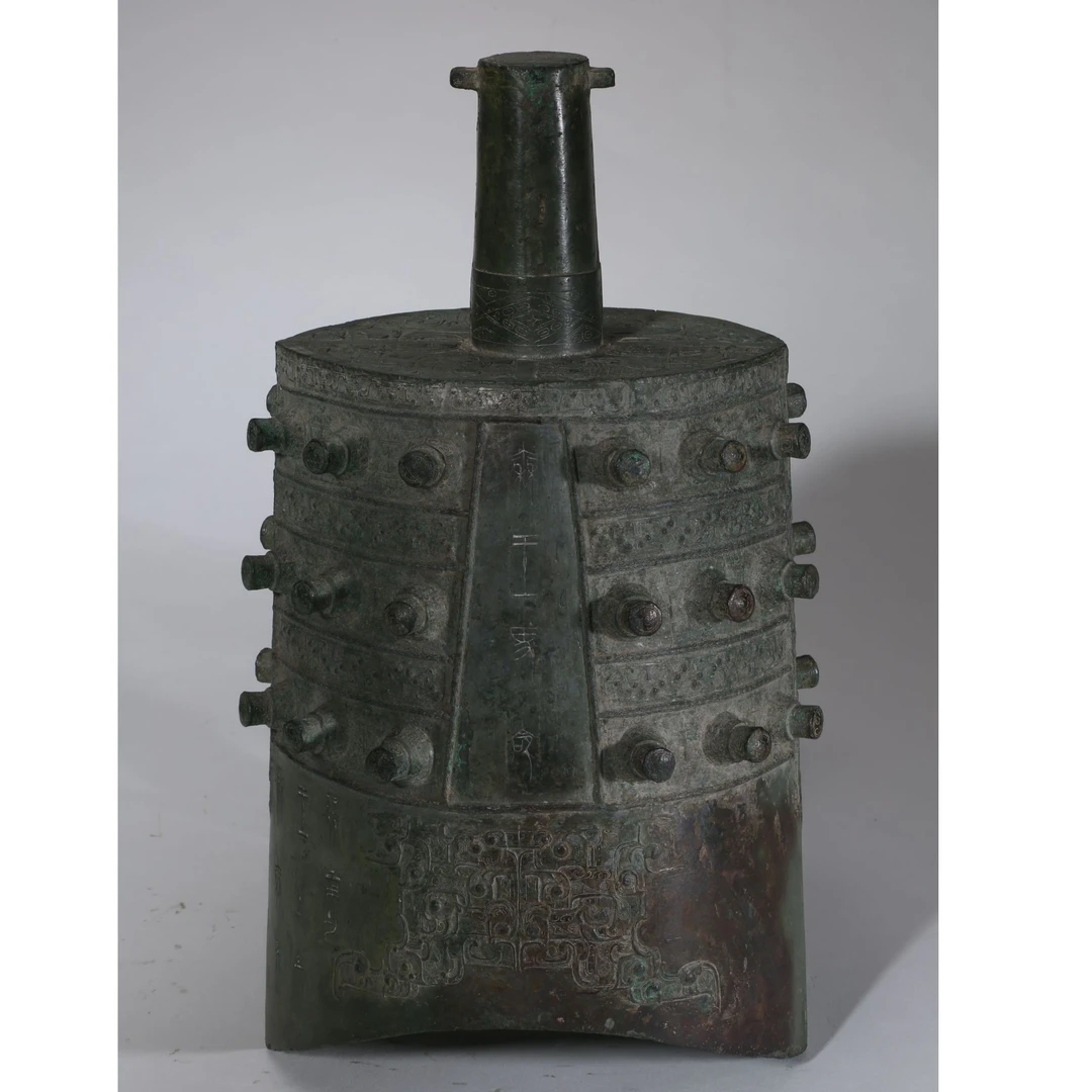 〈倍阅文创〉战国时期“秦王卑命”铜甬钟冰箱贴