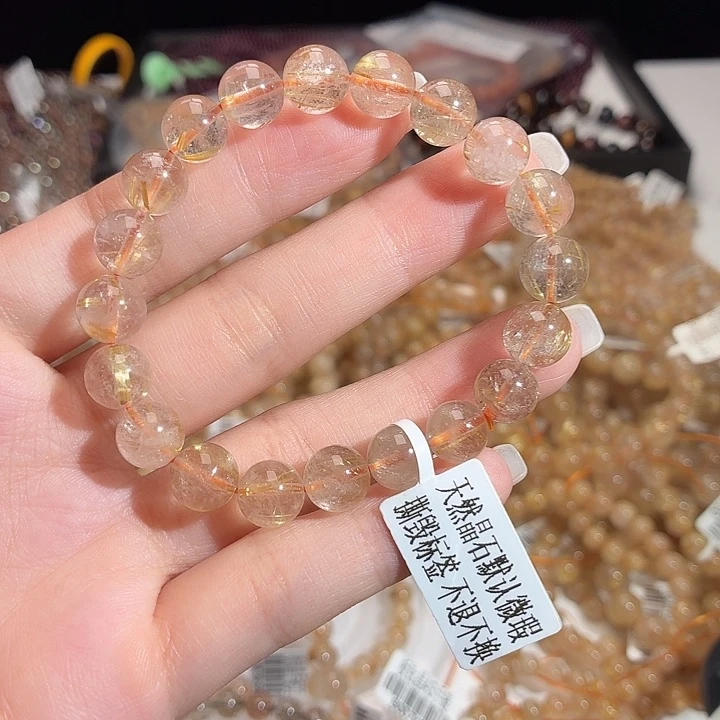 手链水晶未镶嵌5号金发晶卡9