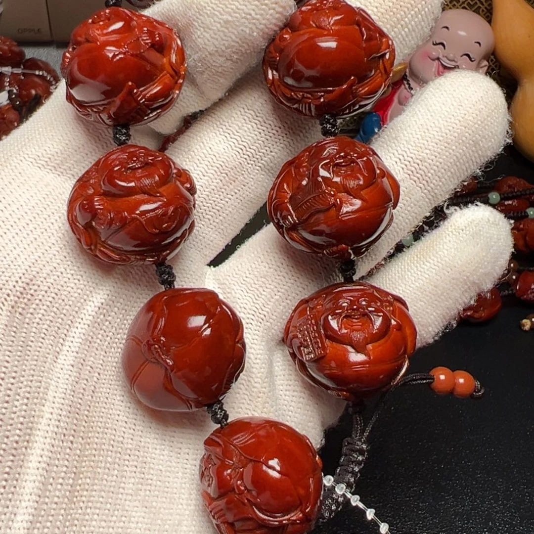 逍***黑橄榄核吊坠橄榄核拜神