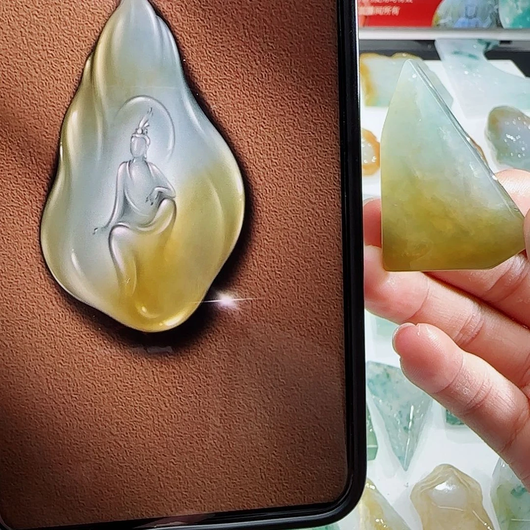 定制翡翠未镶嵌翡翠定制