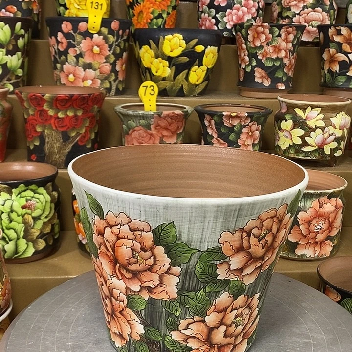 景德镇精品博采美盆20.5:16.5