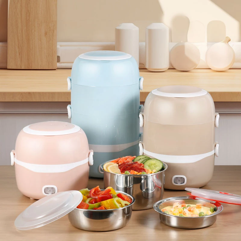 迷你电蒸锅小型家用蒸煮多功能一体办公室热饭蒸菜神器一人2小号