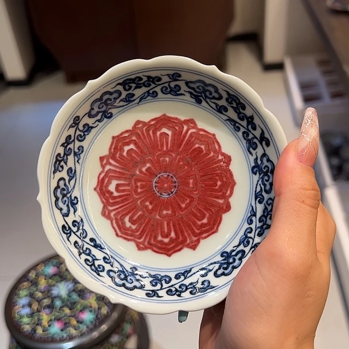 景土造物金刚莲壶承
