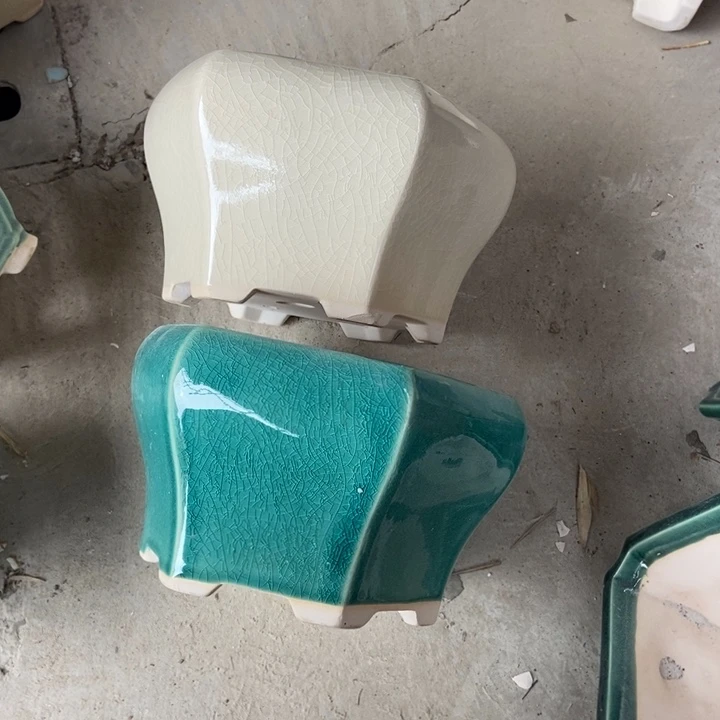 花盆架飞机的时候