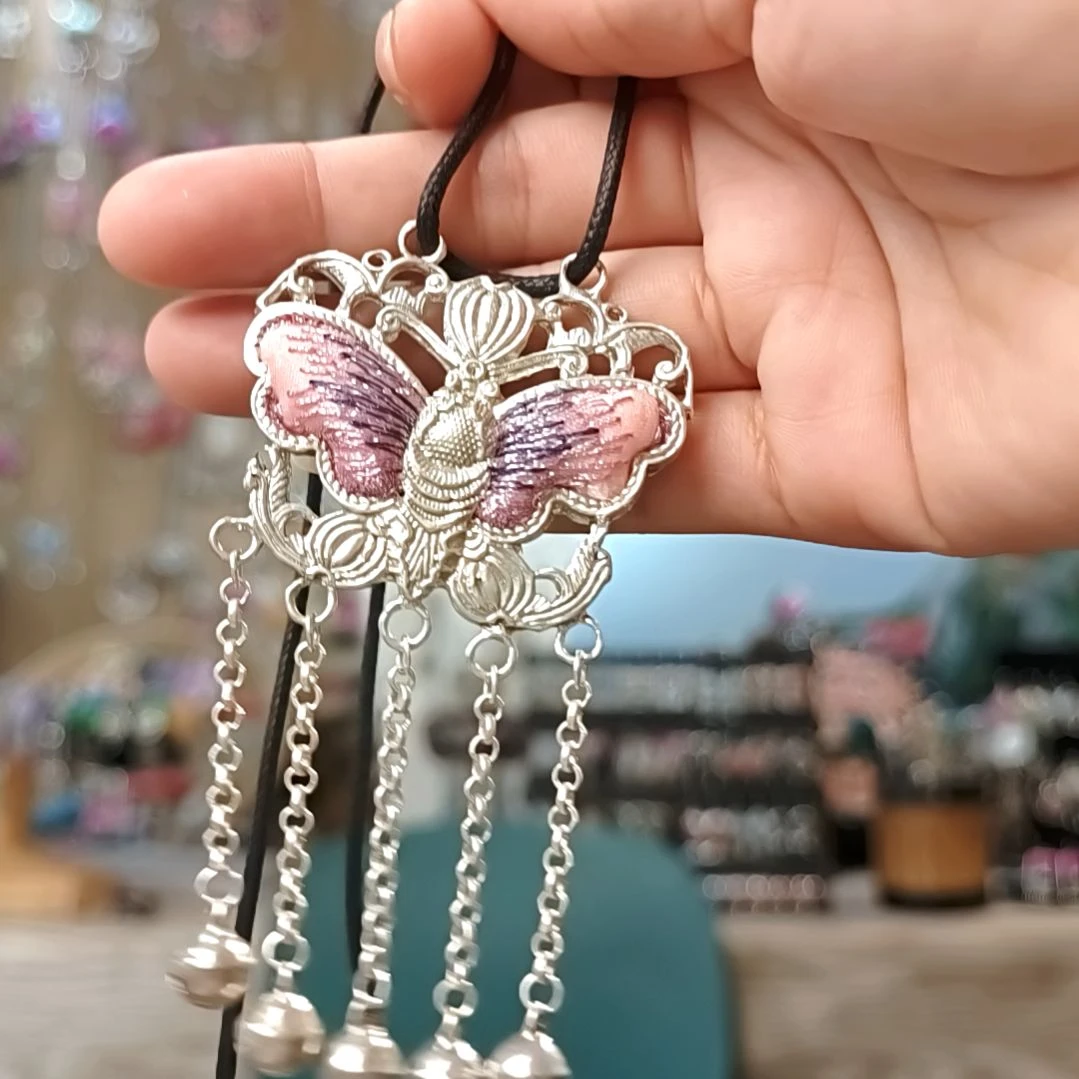 花岗石纯铜锡合金纯铜项链吊坠