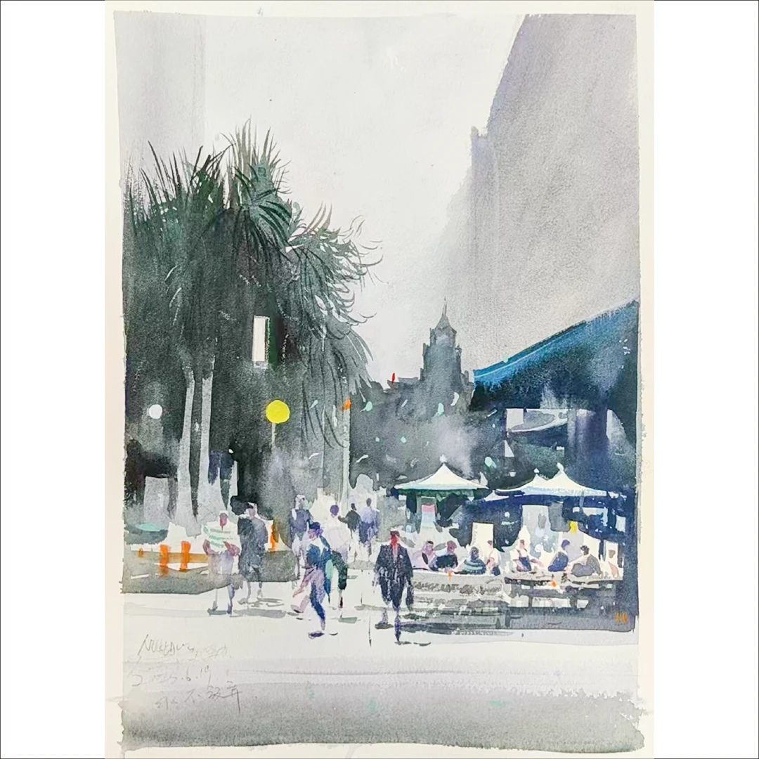 1261、戴嘉伟【成都印象】26.2x25cm