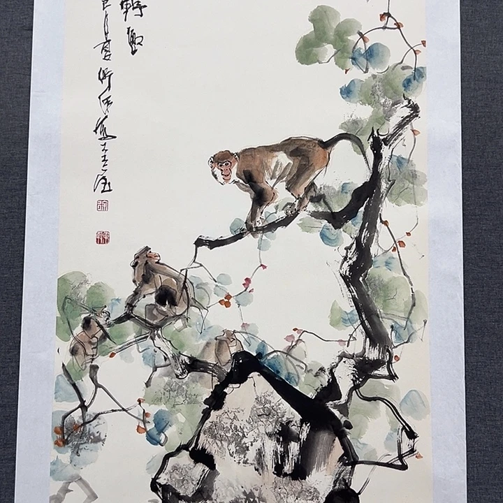 国画书画作品多次