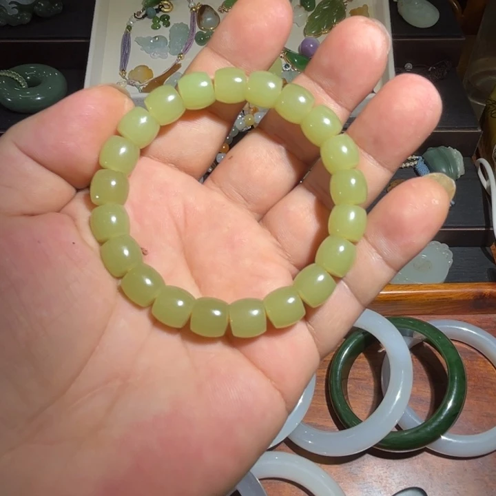 和田玉（糖玉）未镶嵌手链