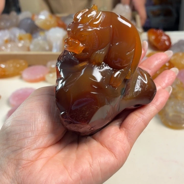 玛瑙/玉髓未镶嵌吊坠(不含链)
