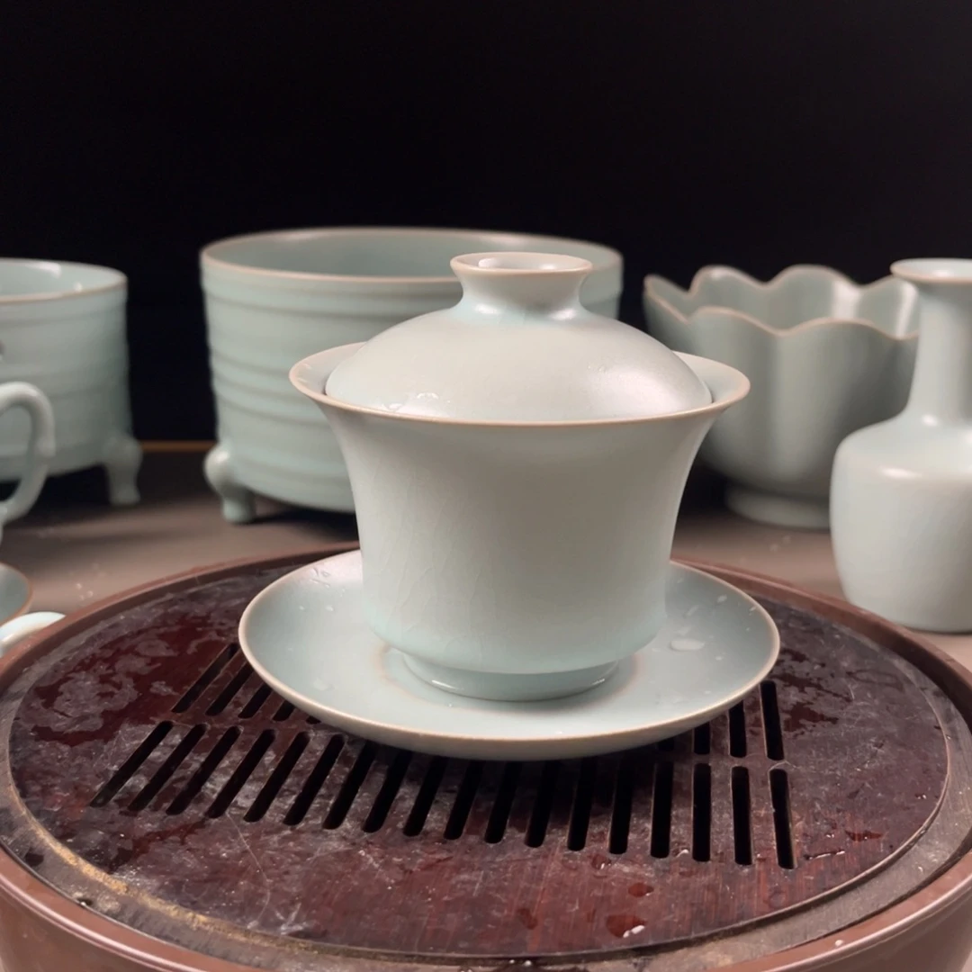 原矿汝瓷玛瑙入釉